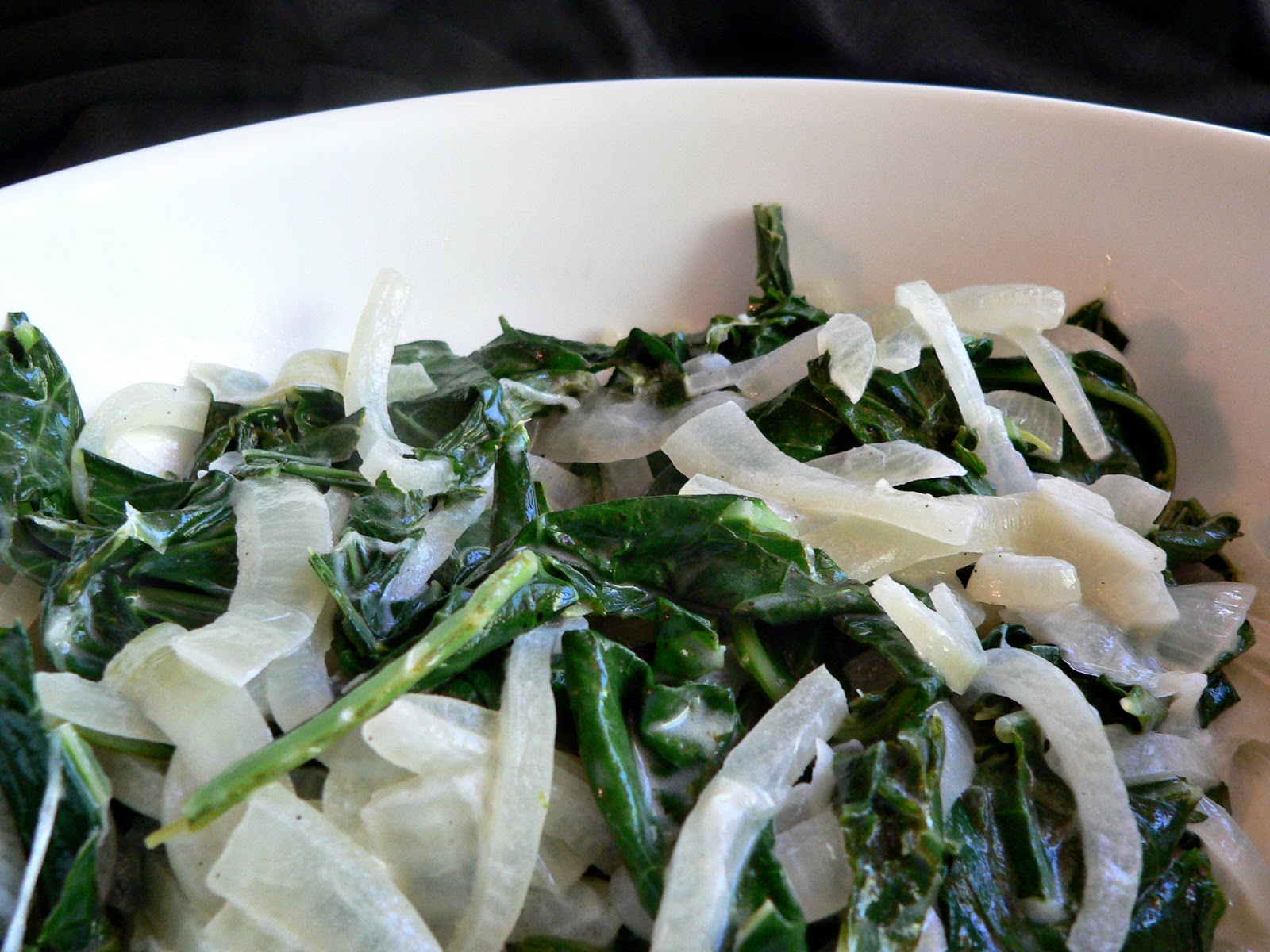Dance While You Cook Braised Collard Greens with Coconut Milk