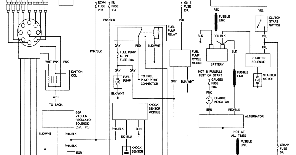 Wiring Diagrams and Free Manual Ebooks: 1994 GM Truck 5.0L and 5.7L MT