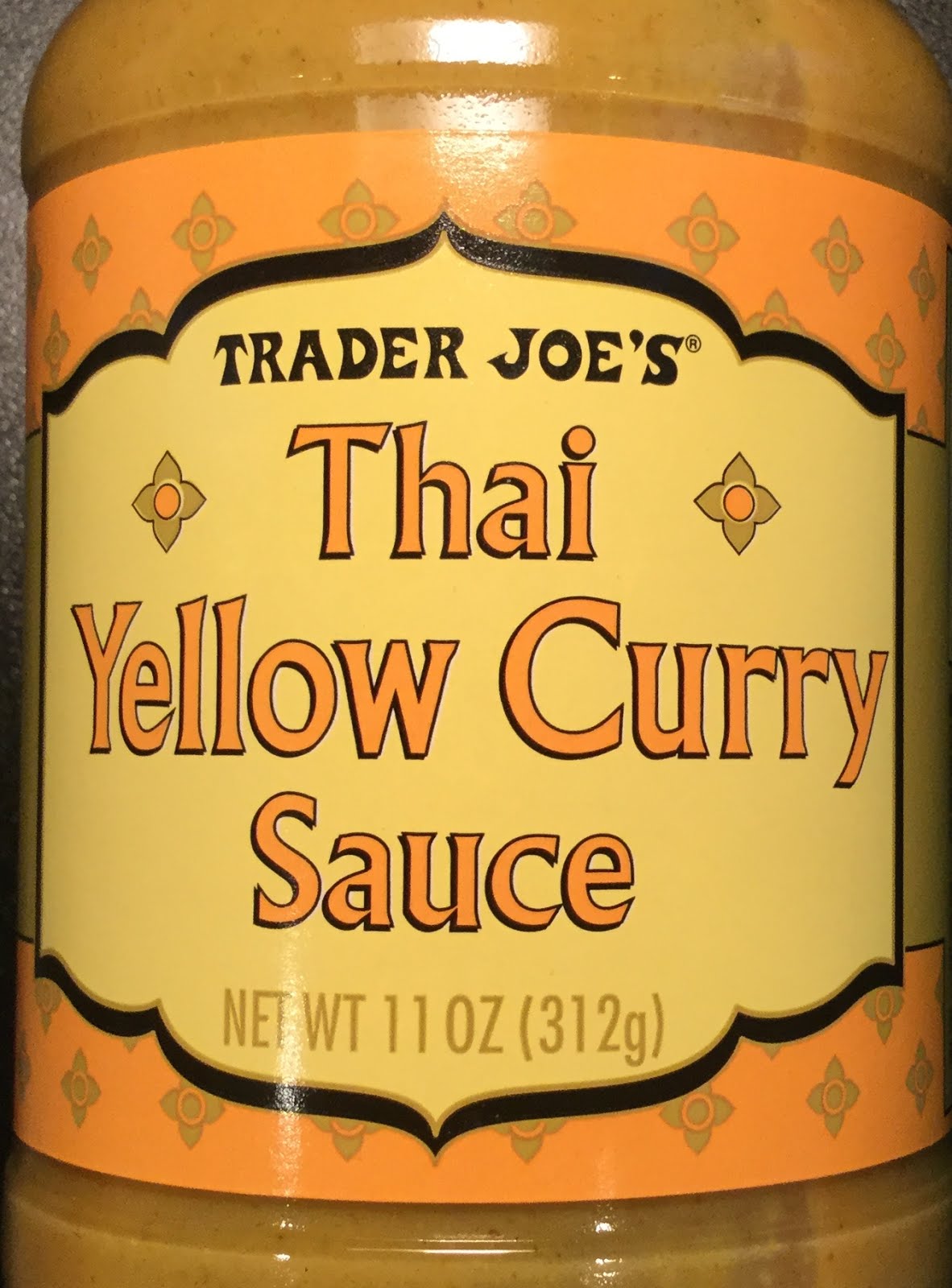 Rondam Ramblings Trader Joe's Thai yellow curry sauce contains no curry