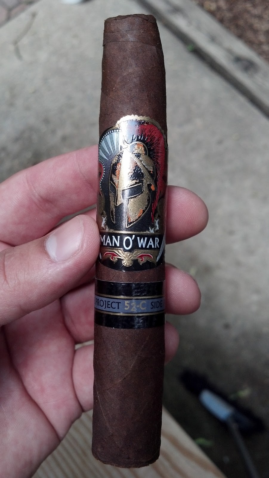 Zack The Stogie Man: Man O War Side Project 52C Review