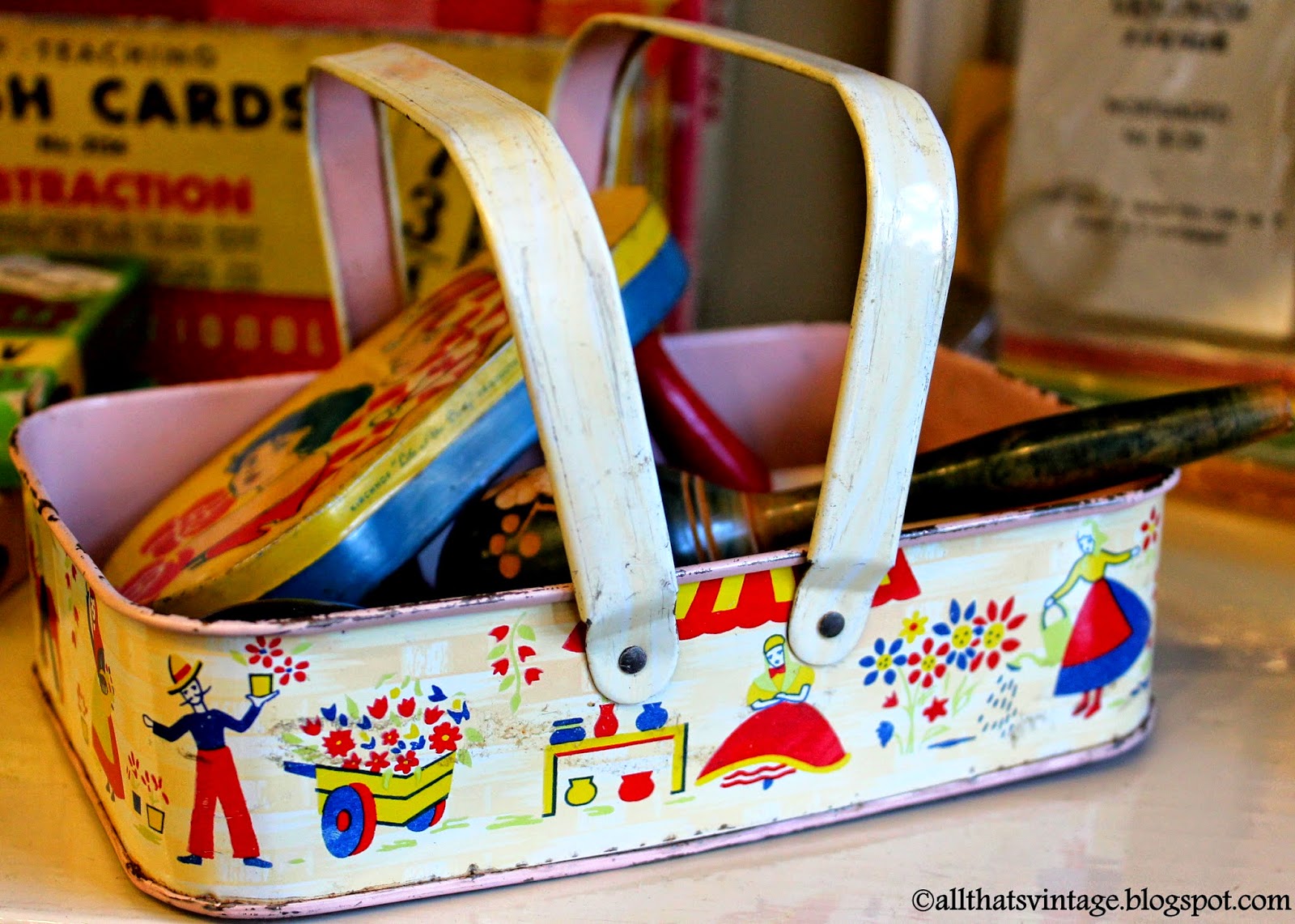 All That's Vintage Vintage Baskets