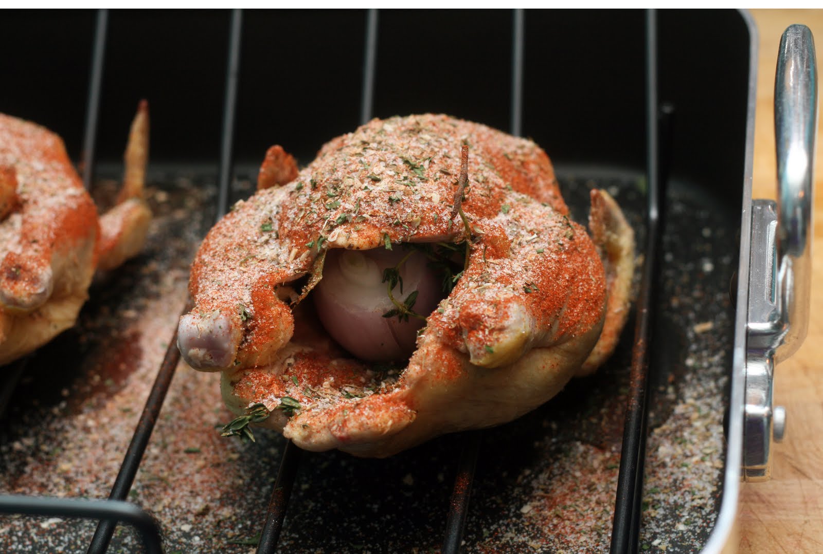 Cajun Cornish Game Hens Coconut & Lime