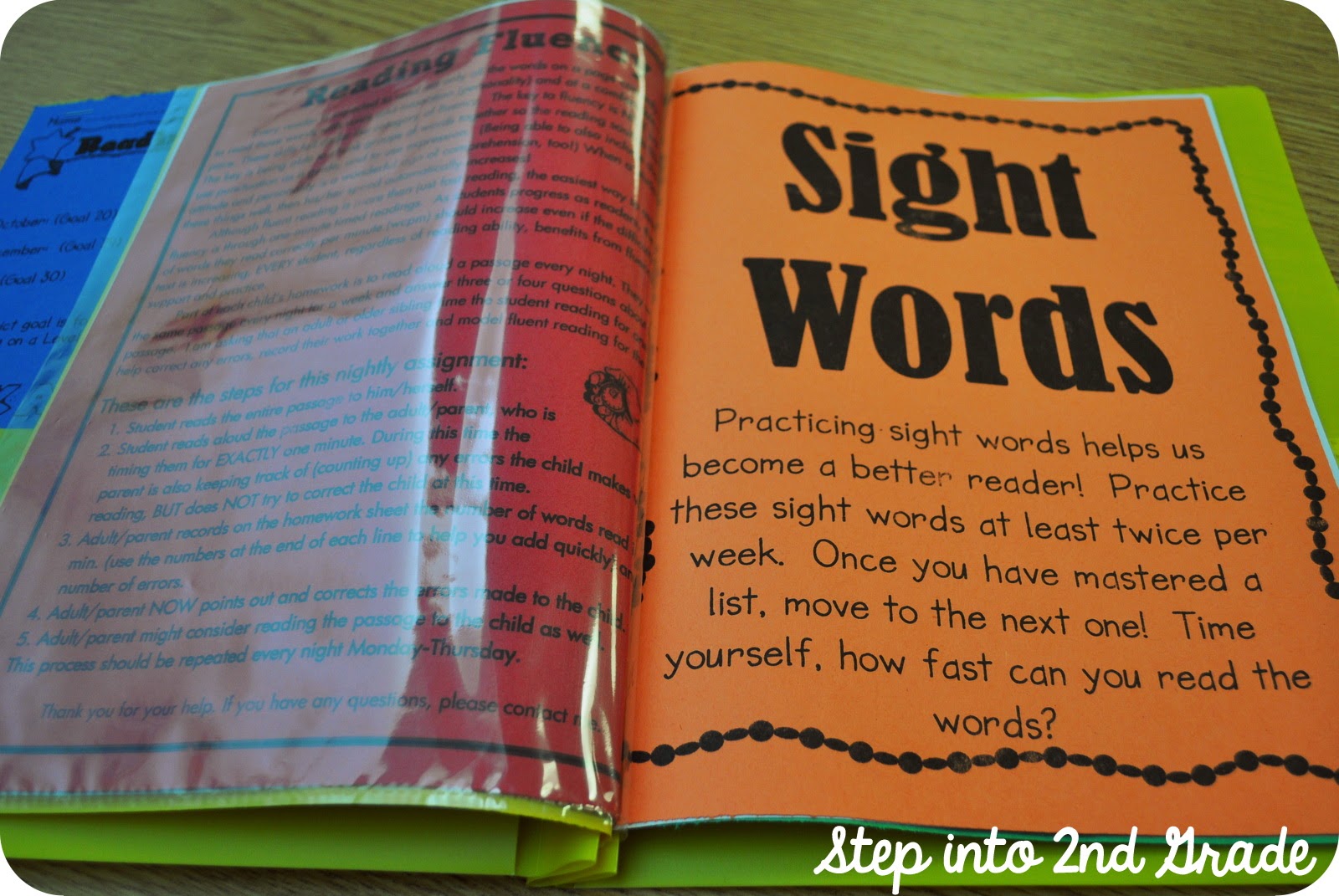 Fluency Folders | Step into 2nd Grade with Mrs. Lemons | Bloglovin’