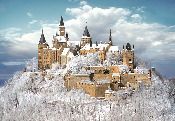 German christmas traditions- celebrate a german christmas anywhere Hohenzollern Castle - Germany ~ World Travel Destinations