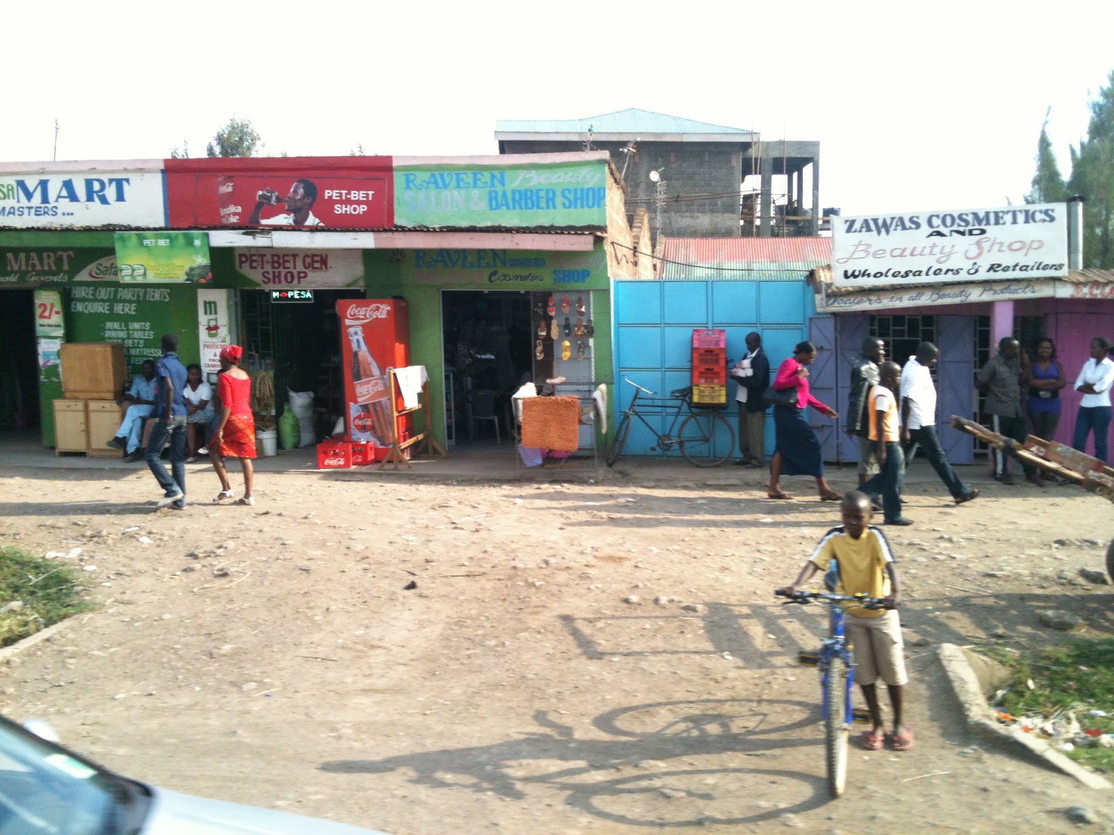 The Halls in Kenya Shop Kenyan Style!