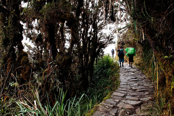 inca trail machu picchu peru