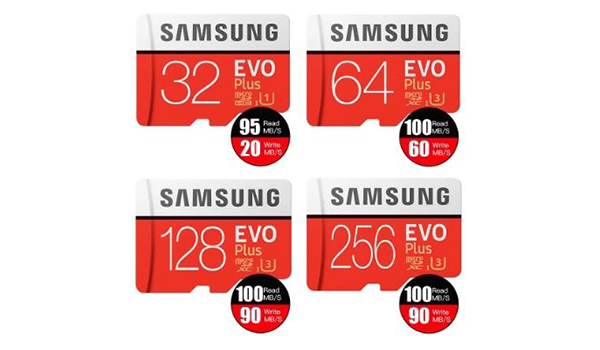 بطاقة ذاكرة خارجية سامسونج ايفو Samsung EVO PLUS U3