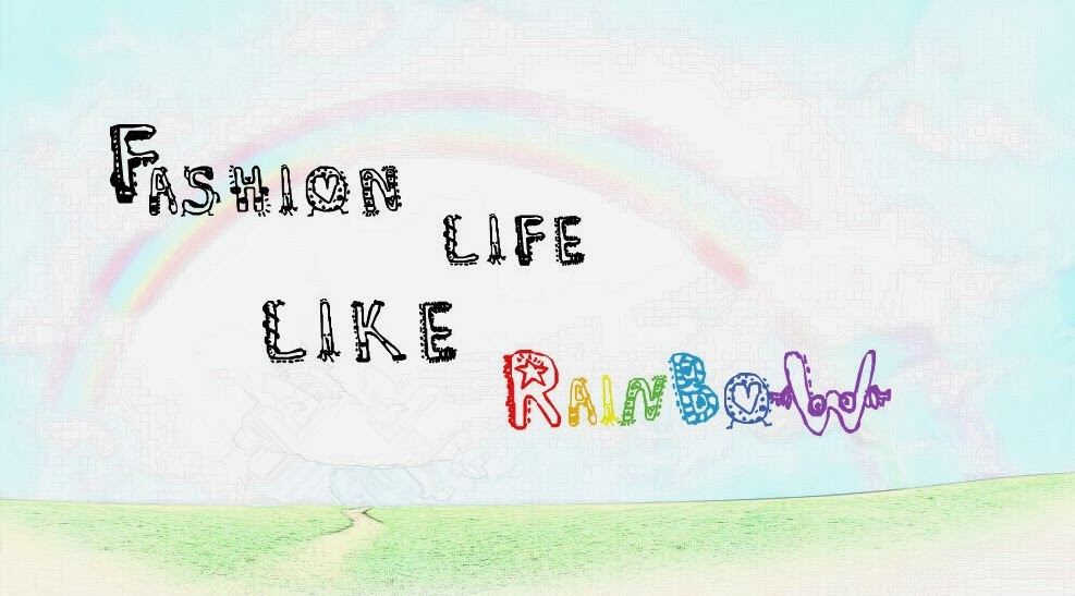Fashion Life Like Rainbow