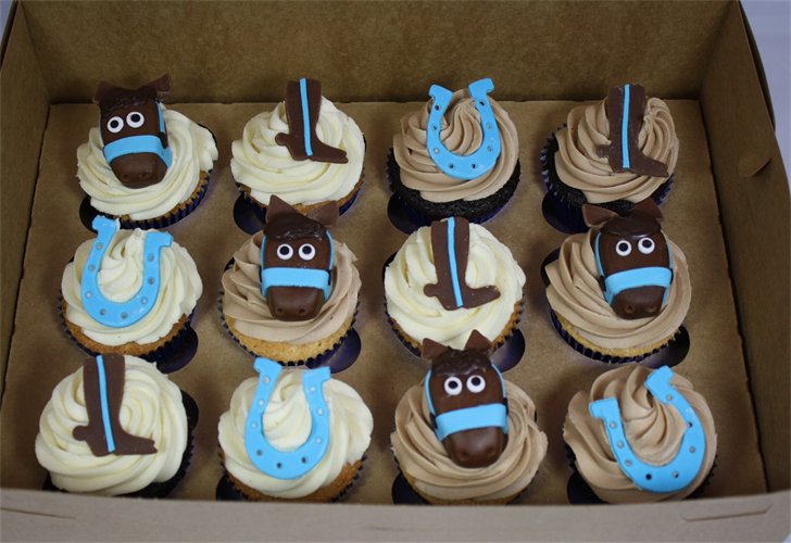 Horse Themed Cupcakes Horse Themed Cupcakes