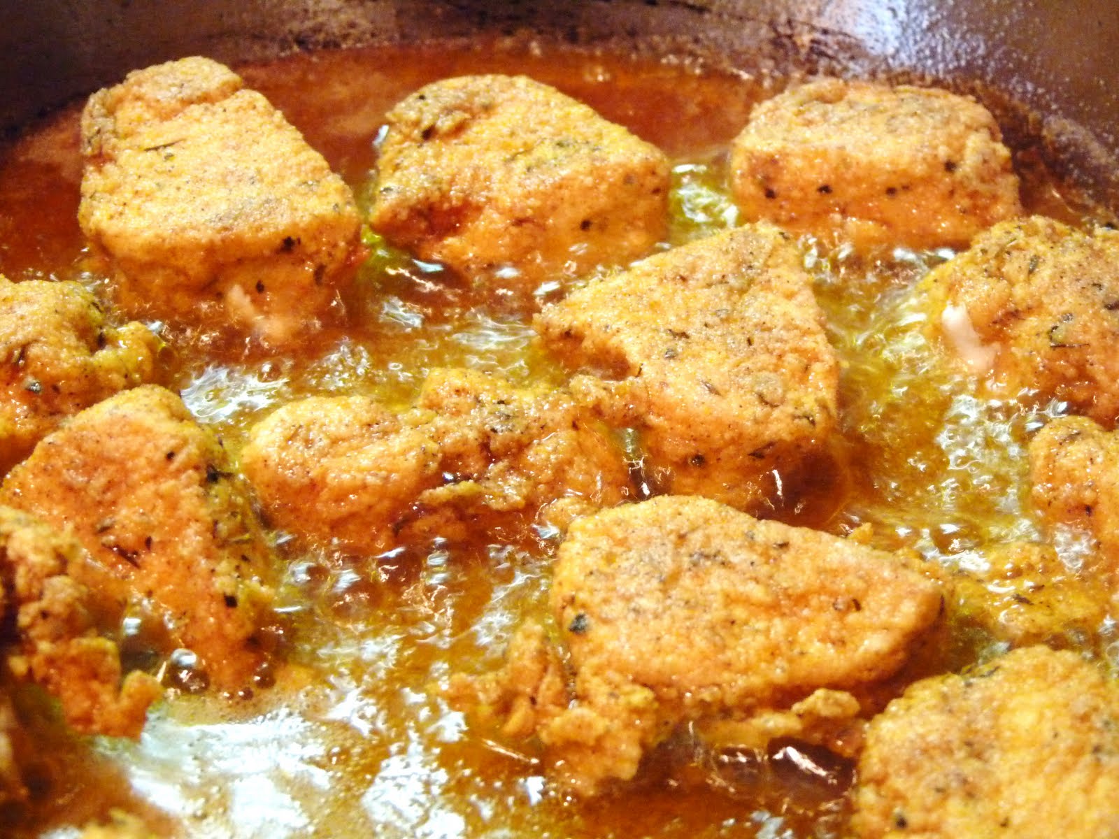 Candace Creations Gluten Free "KFC" Popcorn Chicken