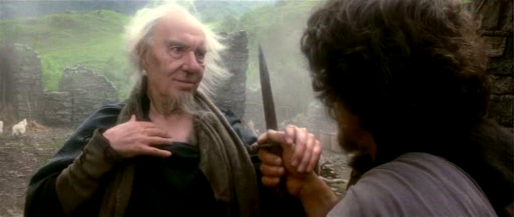 Dragonslayer (1981) - The fight of Galen against the dragon 