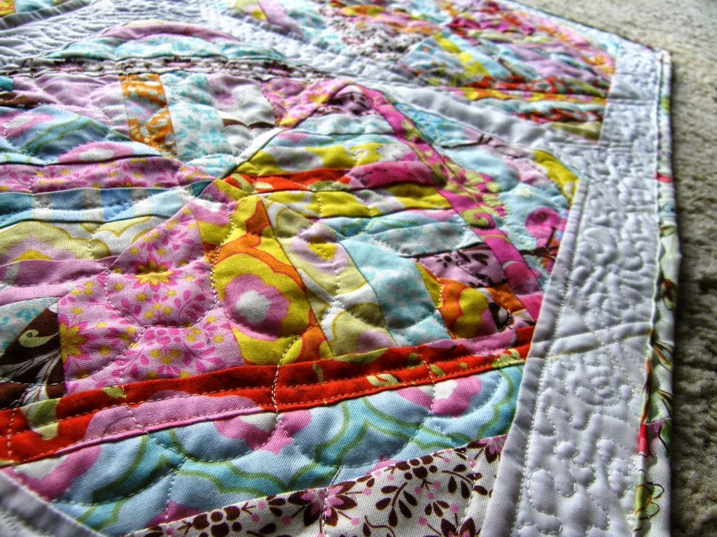 The Woman on the Hill Addie's Quilt FMQ
