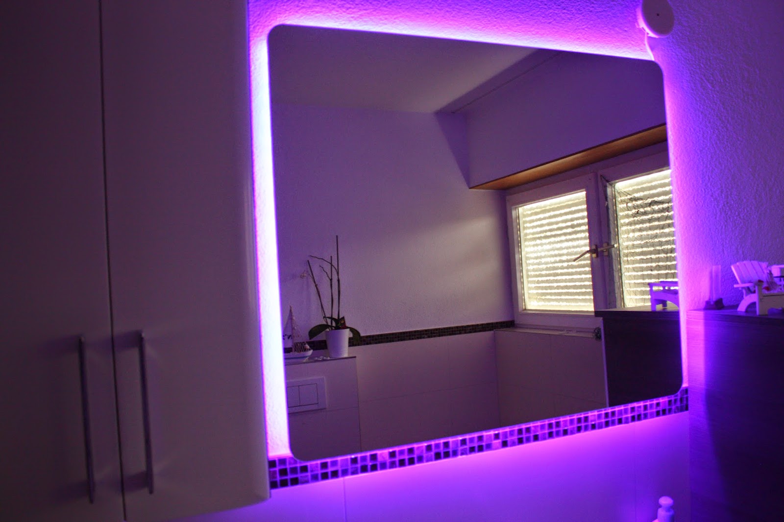 Heimwerken - DIY: Badspiegel mit LED Beleuchtung