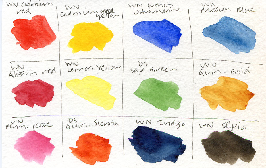 fueled by clouds coffee watercolor palette redux