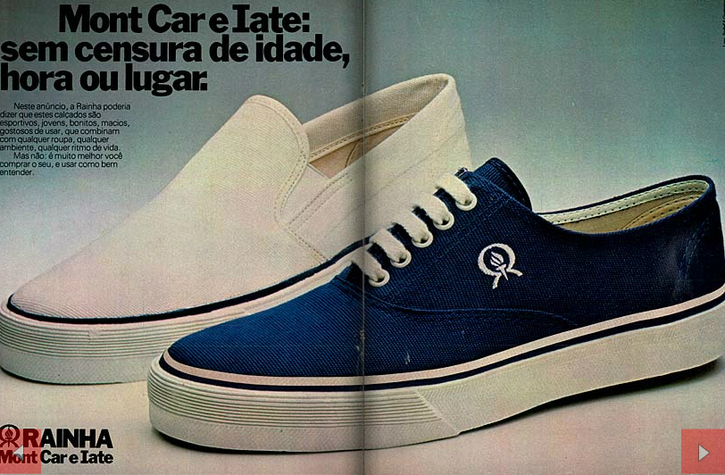 tenis rainha volei antigo