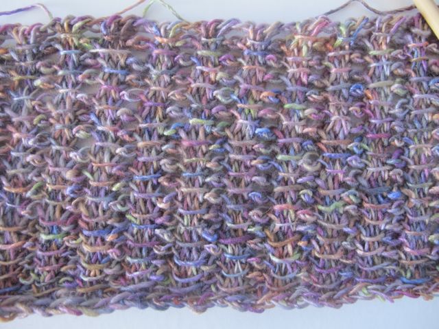 Wind Rose Fiber Studio: My Tunisian Crochet Project