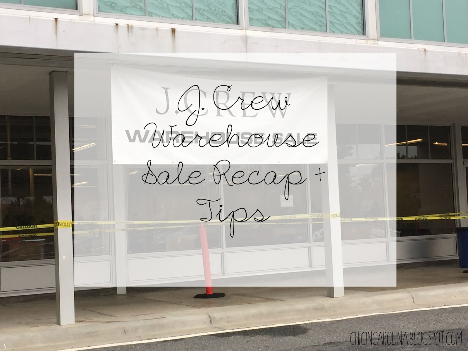Chic in Carolina J. Crew Warehouse Sale Recap + Tips
