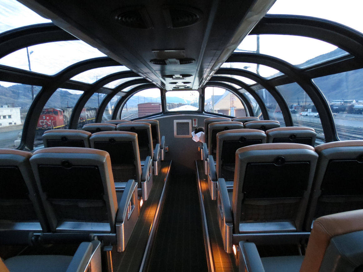 Destination Mike The Exclusive Panoramic Park Car on VIA Rail