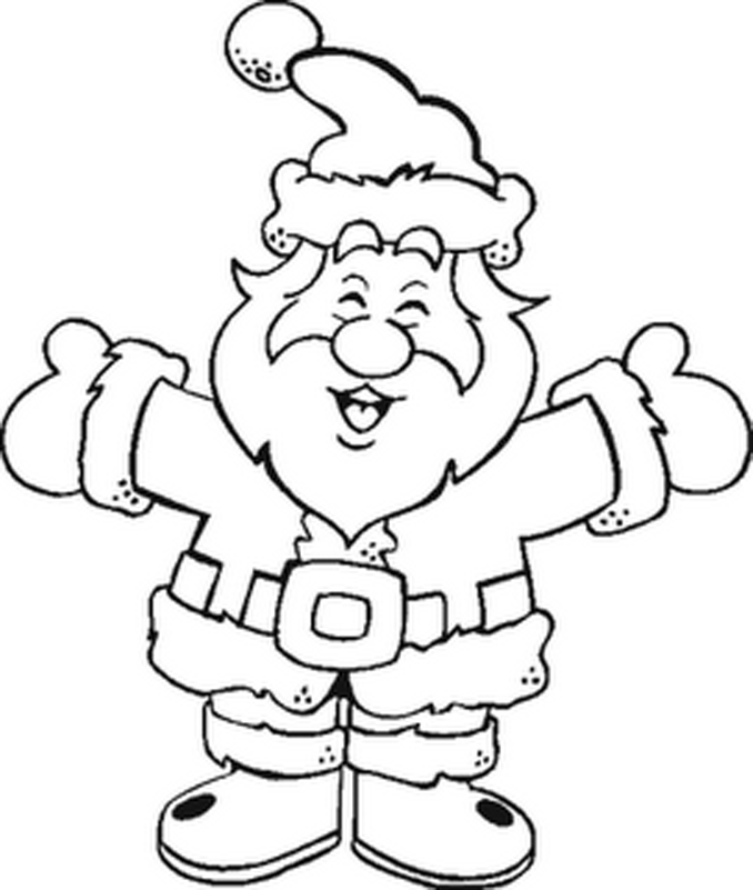 dibujos de navidad para colorear