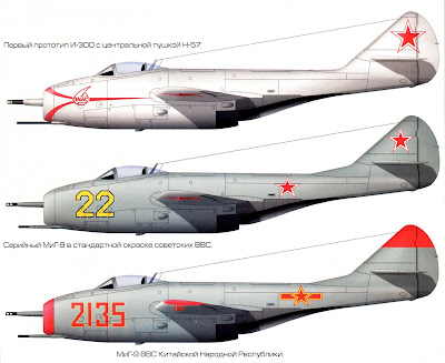 Окраска МиГ-9