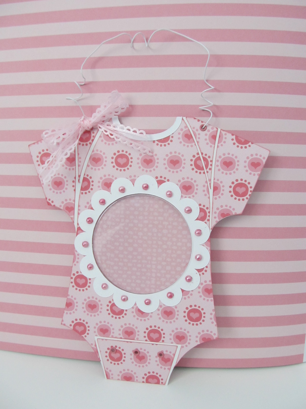 Creative Cricut Designs & More.... Baby Girl Onesie Photo Frame