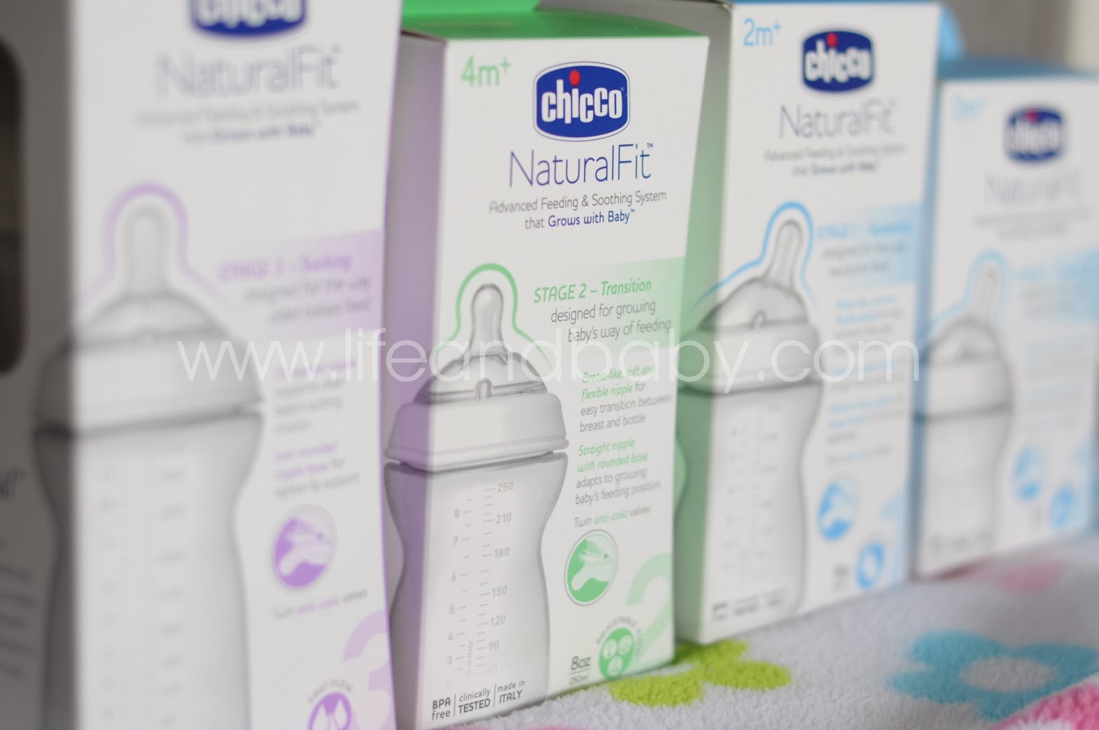chicco bottle nipple sizes