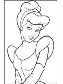 Disney Princess: Princess Cinderella Coloring Pages Ideas