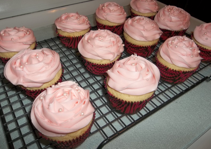 The Tiny Tyrant's Kitchen Tequila Rose Cupcakes