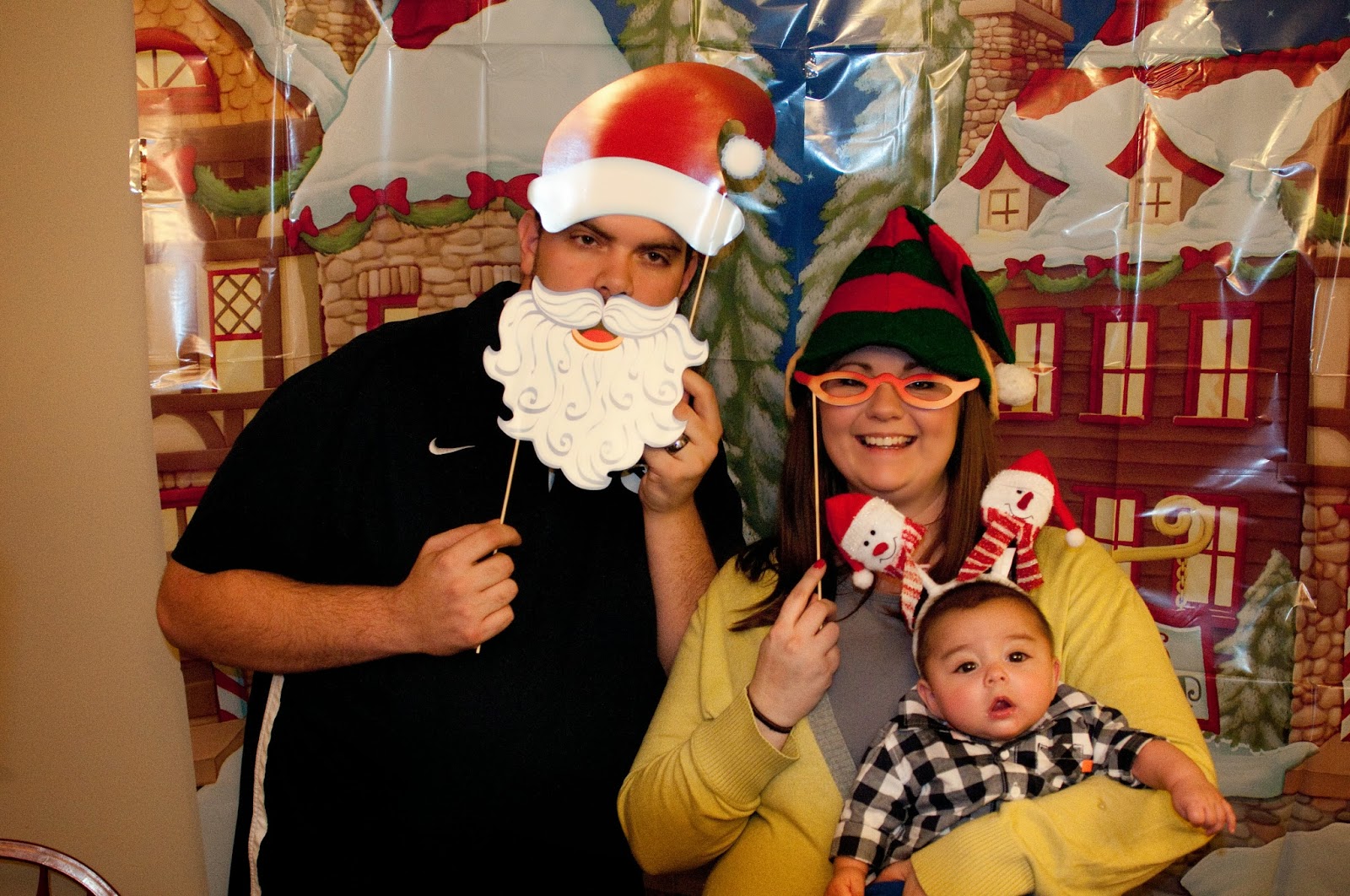 shaileen kurt and jax 2013 cline family christmas party