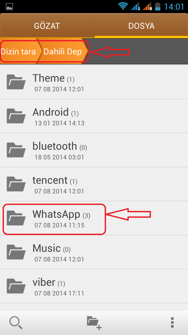 noktayardim whatsapp nereye kaydediyor