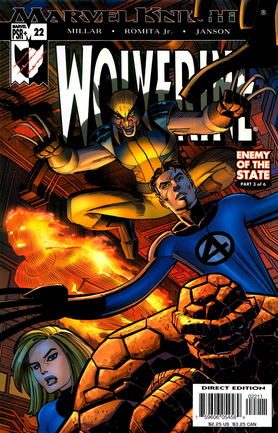 Read online Wolverine (2003) comic - Issue #22 - 1