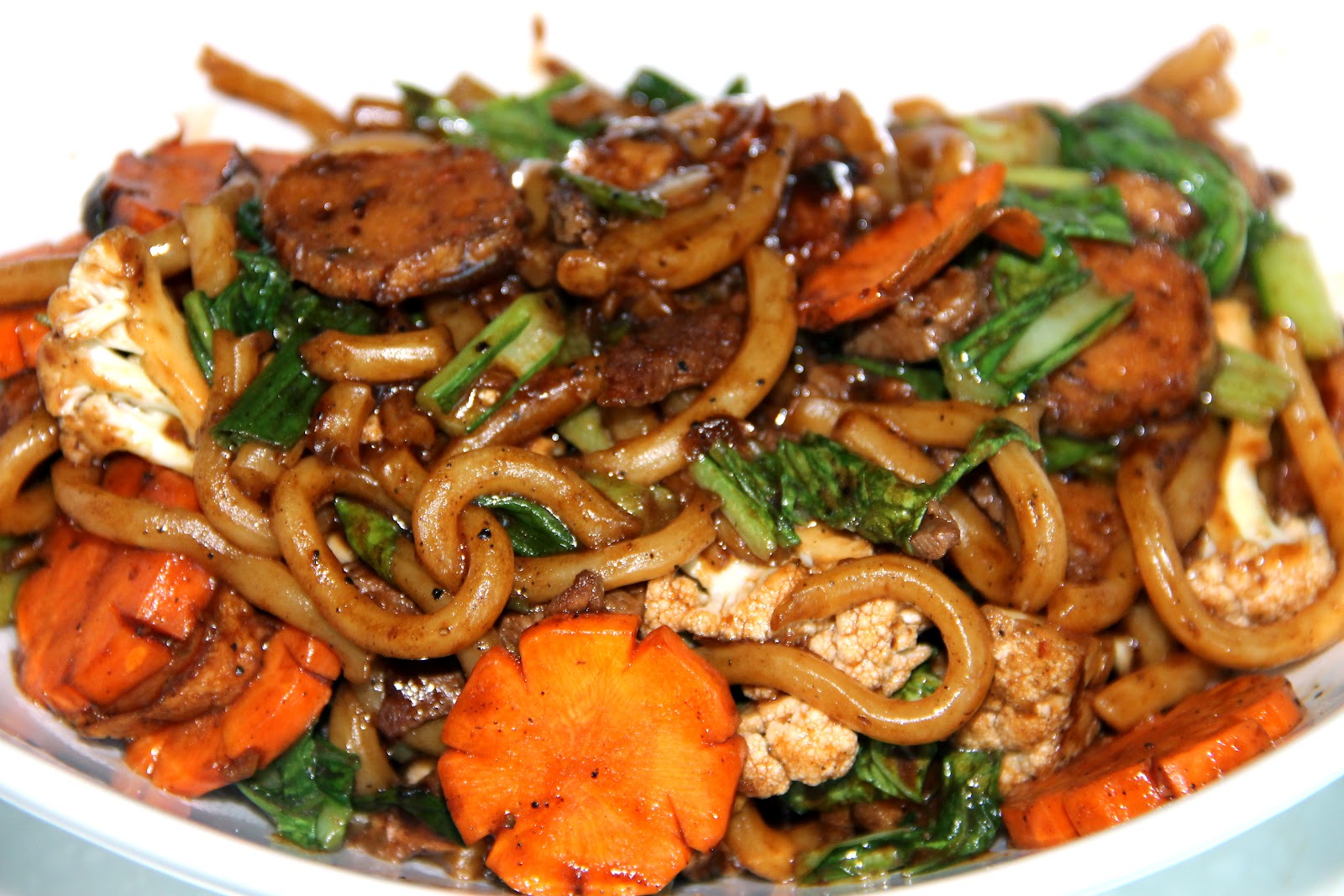 ICookUMakan Black Pepper Udon Noodles