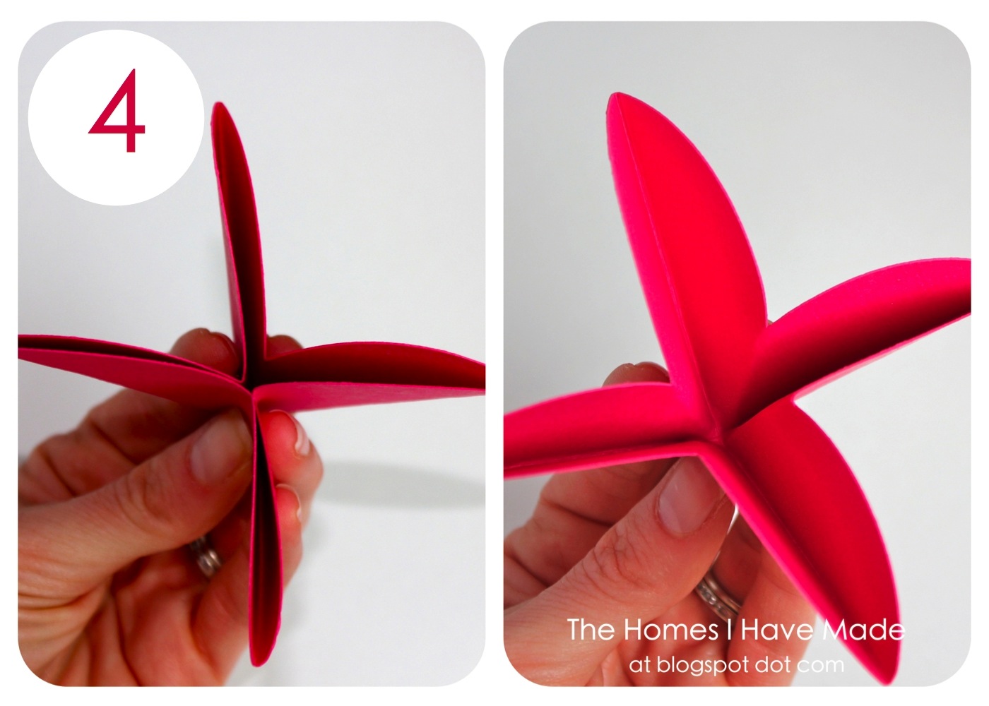 3D Paper Wall Flowers The Homes I Have Made