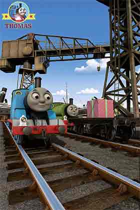 Train Thomas the tank engine Friends free online games and toys for kids: The Birthday Express Thomas and his Friends DVD