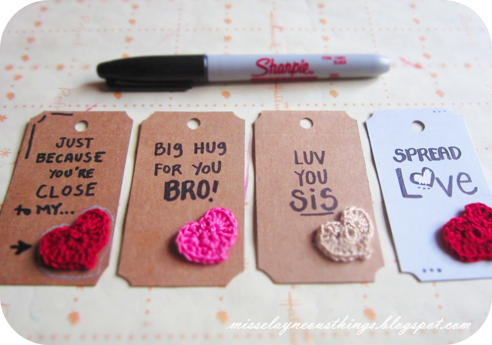 DIY gift tags A Blog about Misselayneous Things