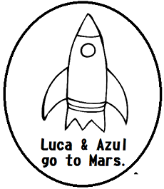 Luca & Azul go to Mars.