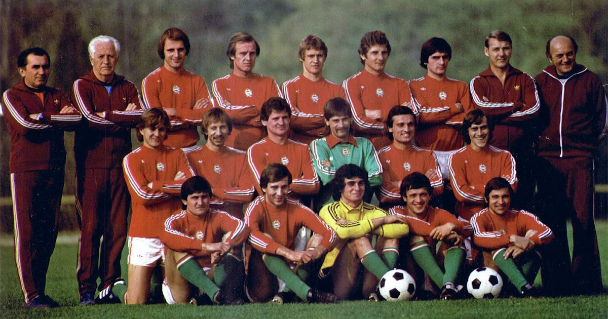 THE VINTAGE FOOTBALL CLUB HONGRIE 1978.