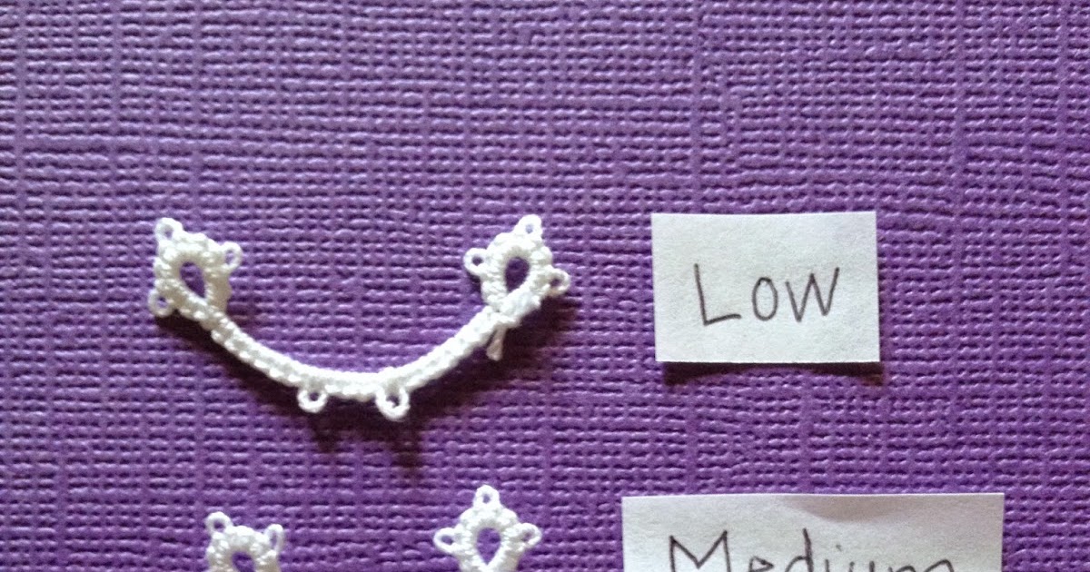 Tatting by the Bay Chain Tension and Pattern Revision