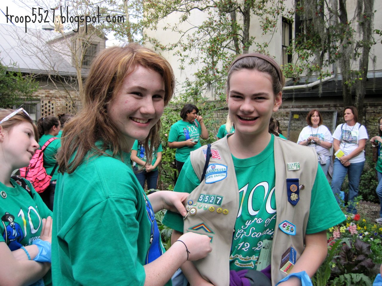 Girl Scout Troop 5527 Juliette Gordon Low Birthplace Visit