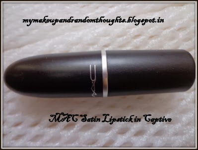 My Makeup Thoughts Mac Captive Satin Lipstick Review And Swatches