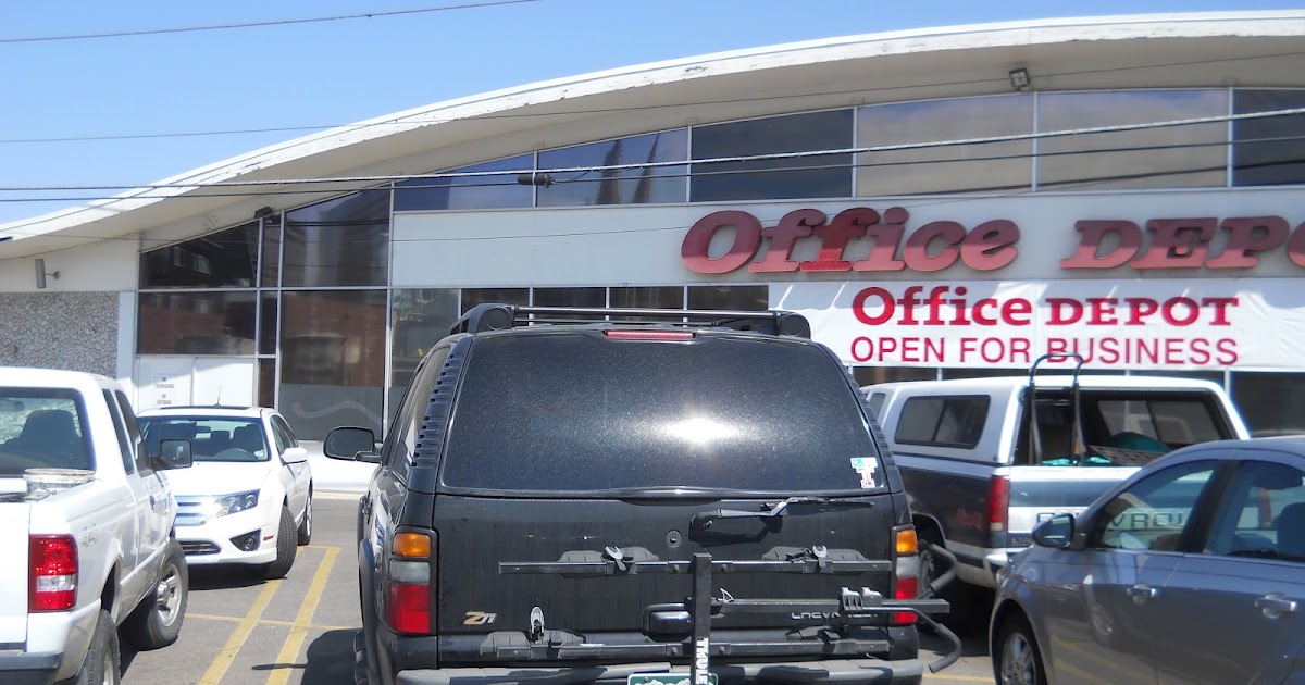 Denver Direct Moving Sale at Office Depot on Colfax at Pearl