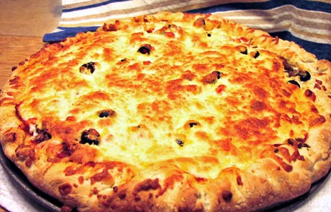 Pizza comes from Italy