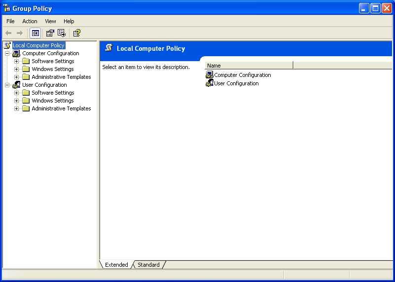 Tips Mendisable Control Panel Pada Windows XP Tn Robby Blog Share