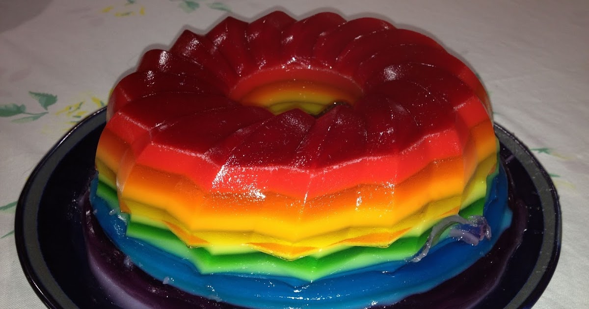 Special Edition: Rainbow Jell-O Cake! 