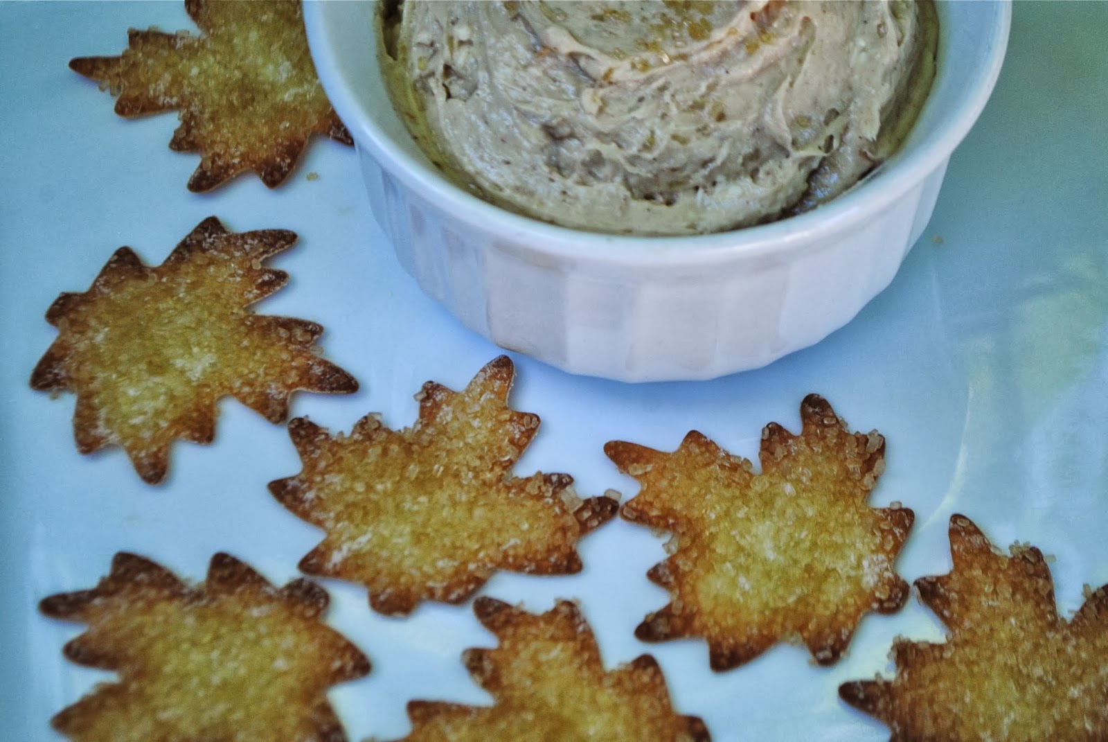 Recipe Doodle PUMPKIN PATCH DIPPERS and AUTUMN LEAVES WITH PEANUT