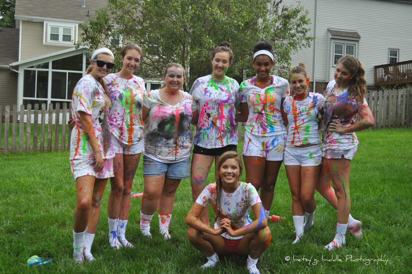 betsy g. biddle Photography Paint War Party!