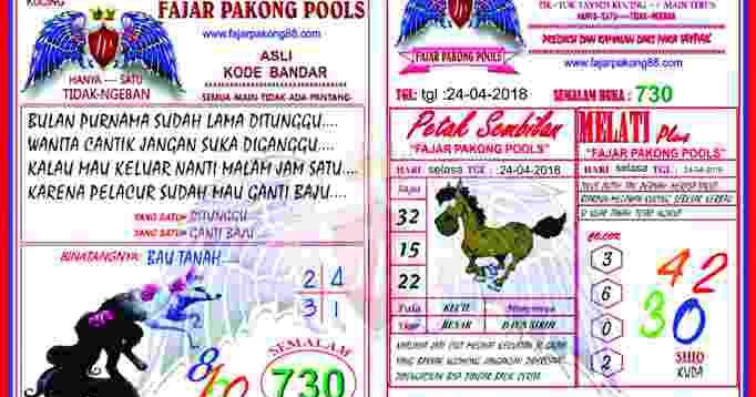 Kode Syair Fajar Pakogn Pools 25 April 2018 FajarPakong8888 Agen Judi
