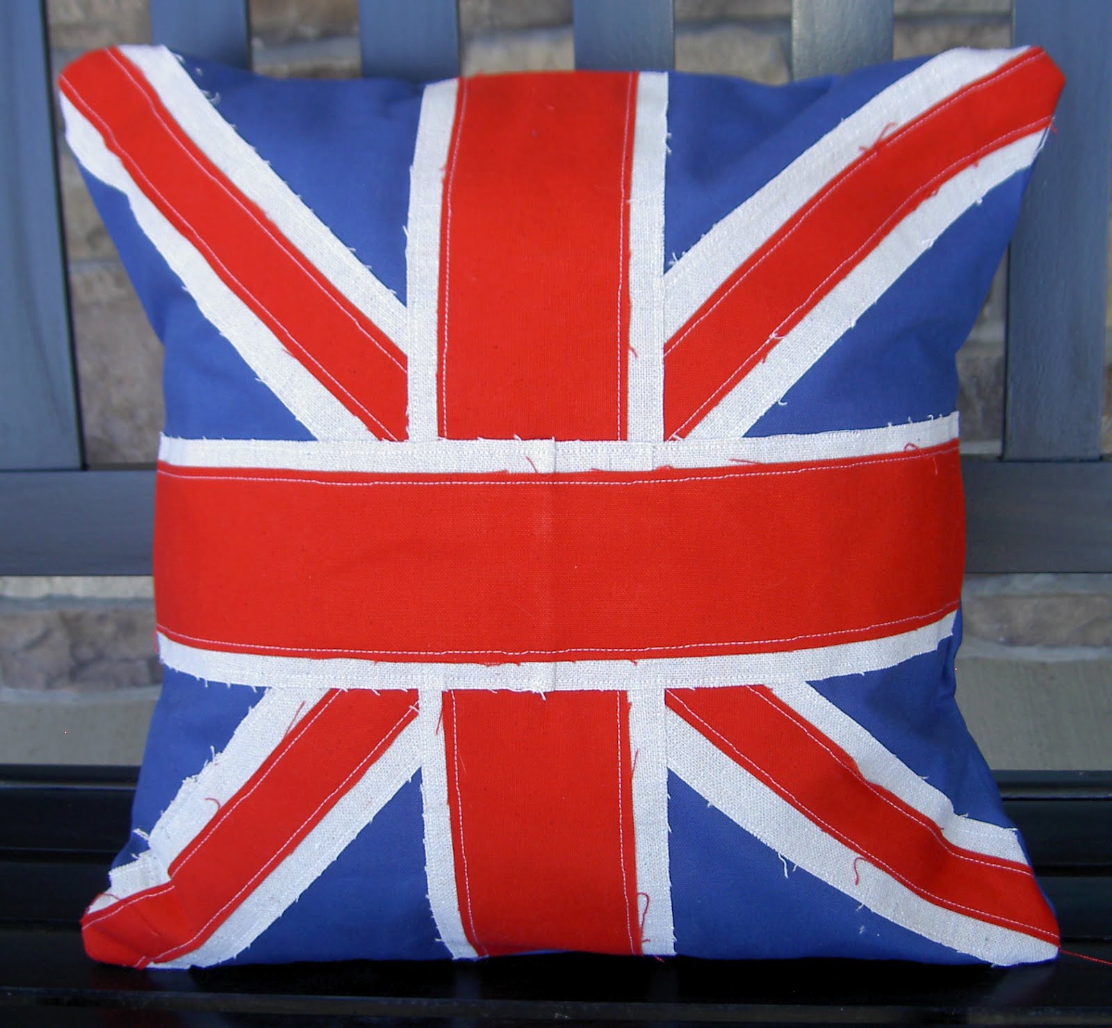 Chapman Place Union Jack Pillow Etsy Adds