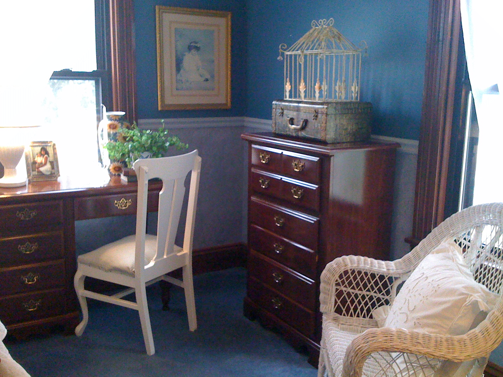 Creative Choices Interior(s) Blue Guest Room