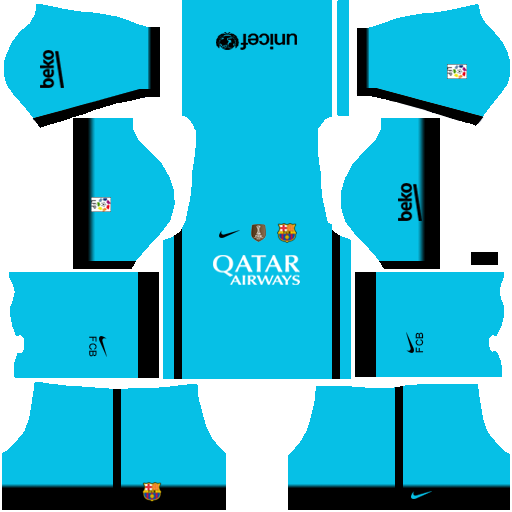Dream League Soccer Kits Barcelona 2015/2016 with Logo URL